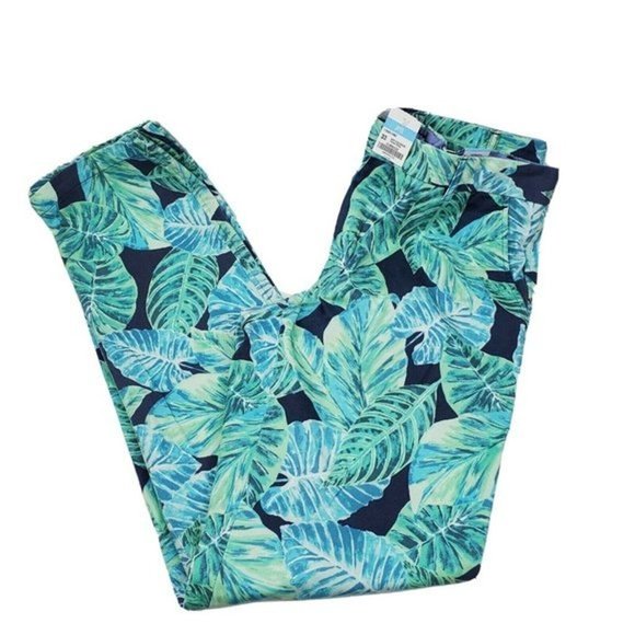 J. McLaughlin Pants J Mclaughlin Lukas Floral Tropical Golf Pants Mens Size 33x33 Navy Green